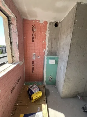 Inbouwframe voor het toilet