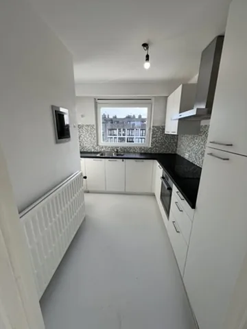 Keuken in wit en zwart